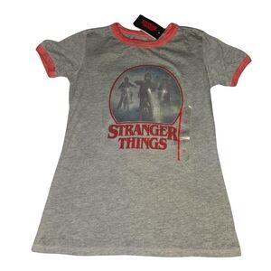NWT Stranger Things Ringer T-shirt, Sz XS